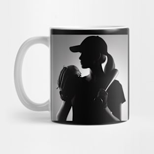 Fastpitch softball player Mug